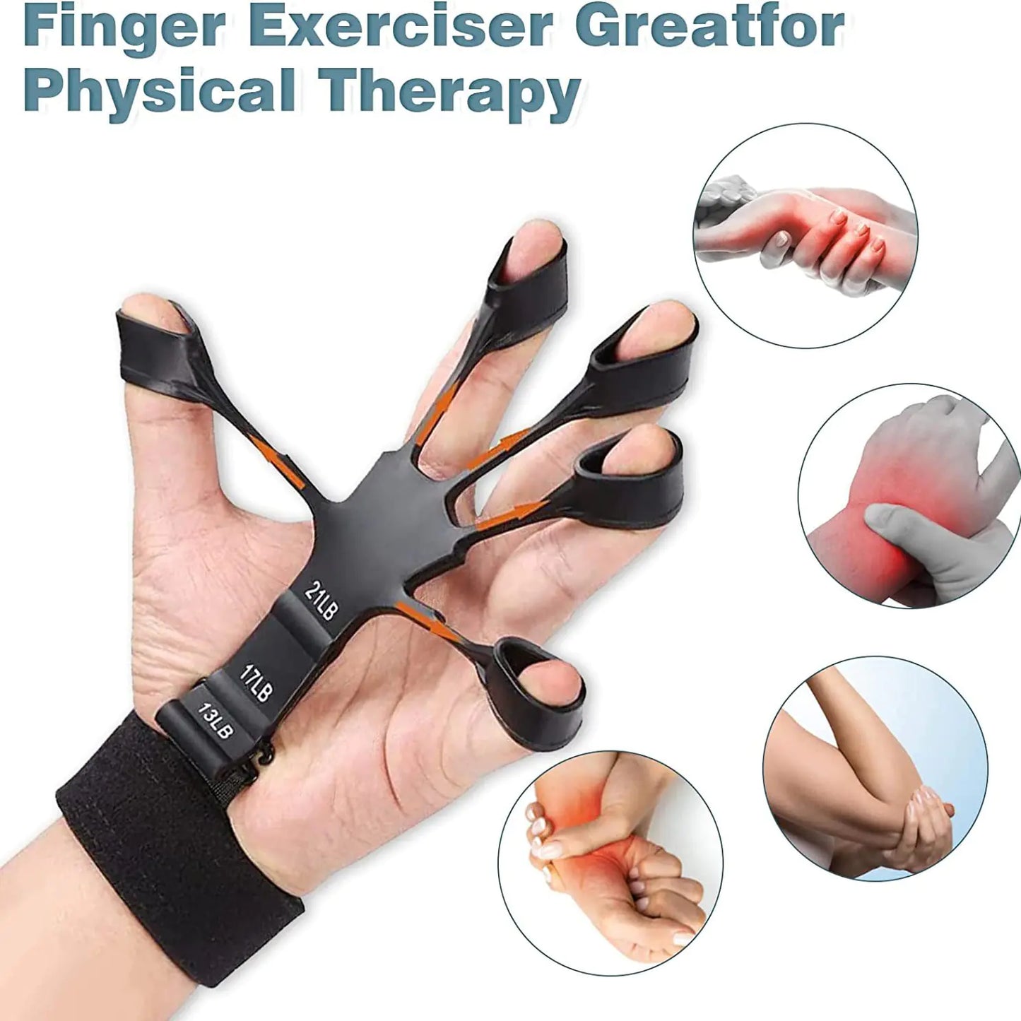 Silicone Hand Grip Strength Trainer